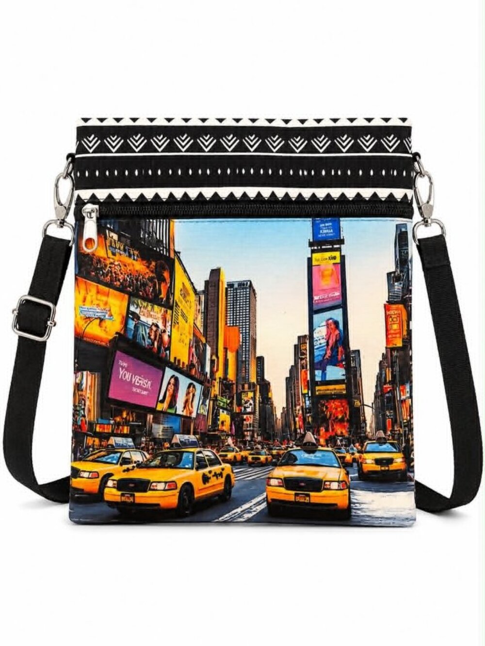 New York City Times Square Crossbody Bag